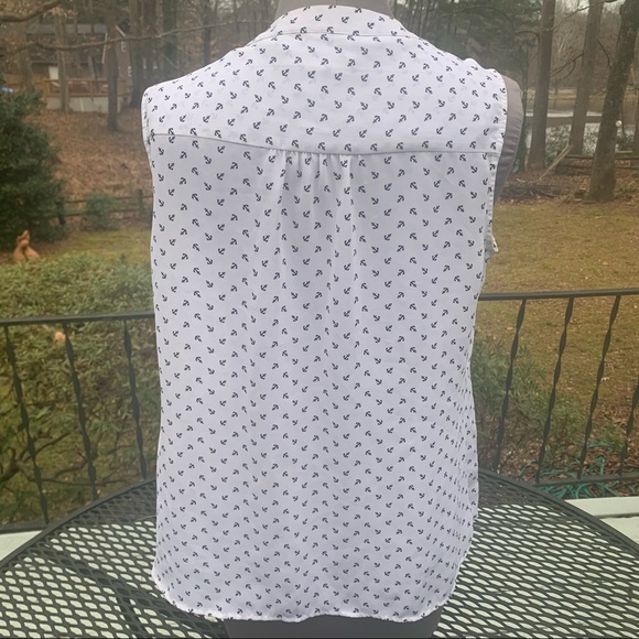 Banana Republic women’s anchor blouse 10P - Picture 8 of 9